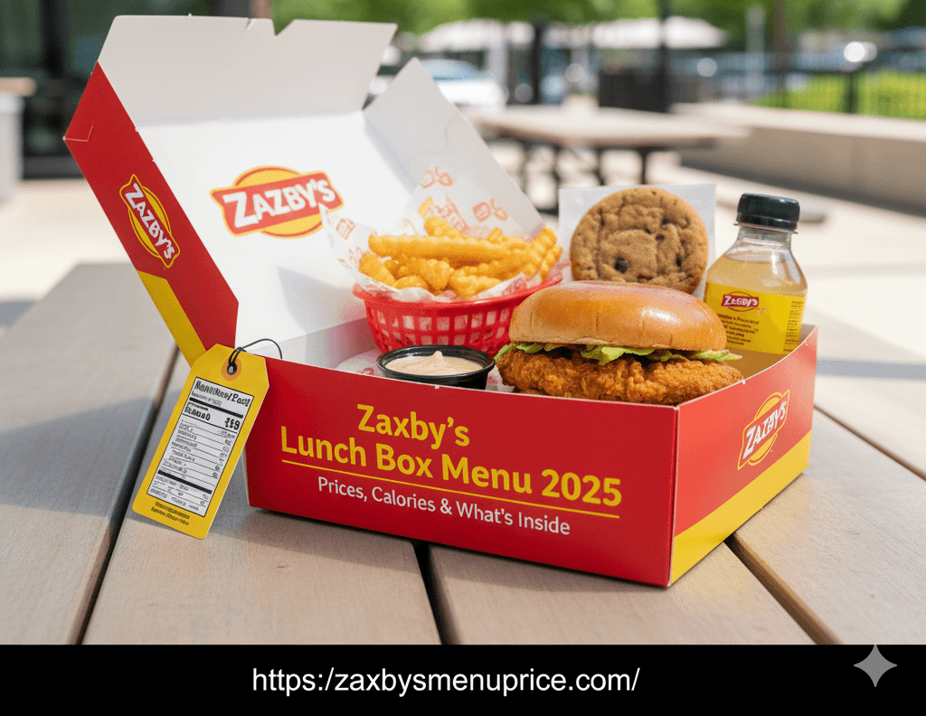 🍱 Zaxby’s Lunch Box 2025 – 🍗 Fingerz, 🌶️ Wings & 🍔 Grilled