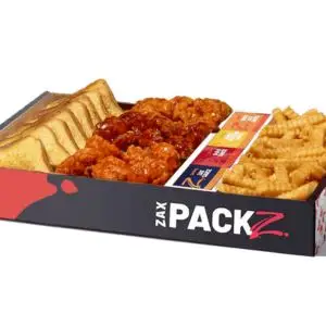 Zaxbys zax pack menu Boneless Wings Zax Packz
