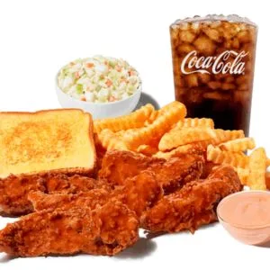 Chicken Finger Plate - Sauced 5 Fingers