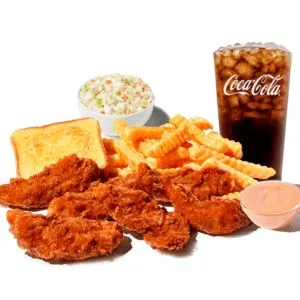 Chicken Finger Plate - Sauced 6 Fingers