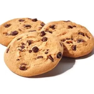 Zaxbys treat menu Chocolate Chip Cookies