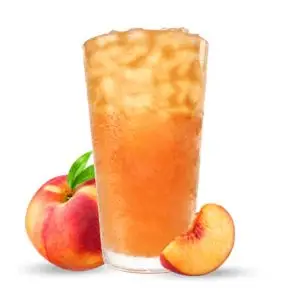 Zaxbys famous Handcrafted Peach Sweet Tea