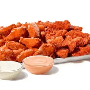 Sauced Chicken Fingerz™ and Traditional Wings Zampler Platter