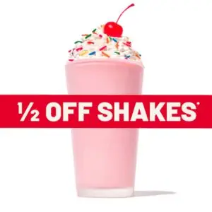 Zaxbys menu Strawberry Milkshake