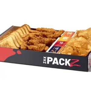 Zaxbys platters Chicken Fingerz™ & Tater Chips Zax Packz