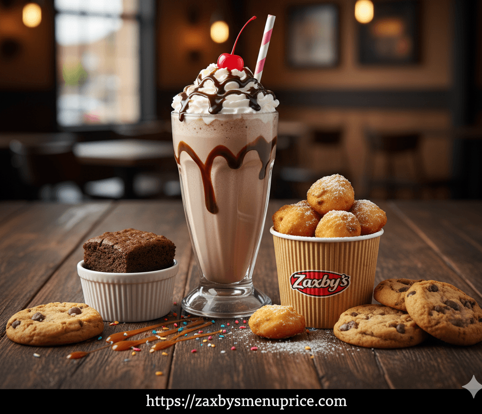 Zaxby’s Desserts Menu | Milkshakes, Cheesecake Bites & Sweet Treats