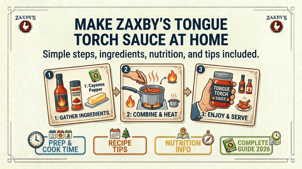 Zaxby’s Tongue Torch Sauce Recipe