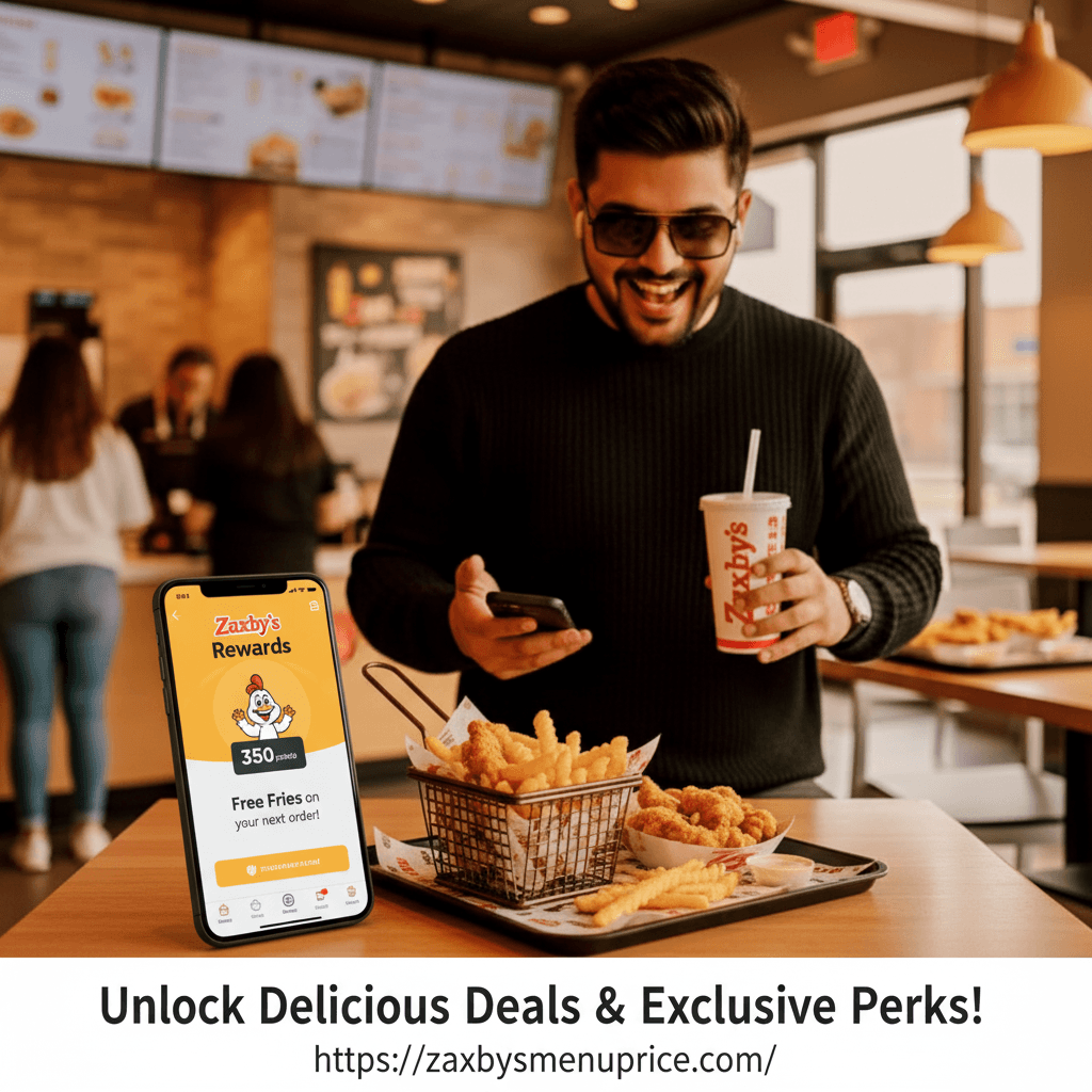 Zaxby's Rewards Excitment