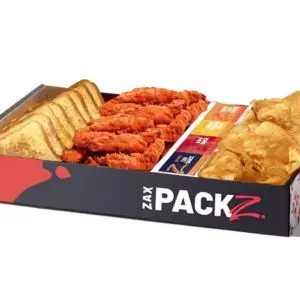 Zaxbys Platters Menu Sauced Fingerz™ & Tater Chips Zax Packz