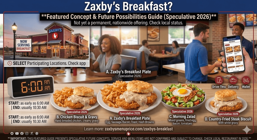 Zaxby’s Breakfast 