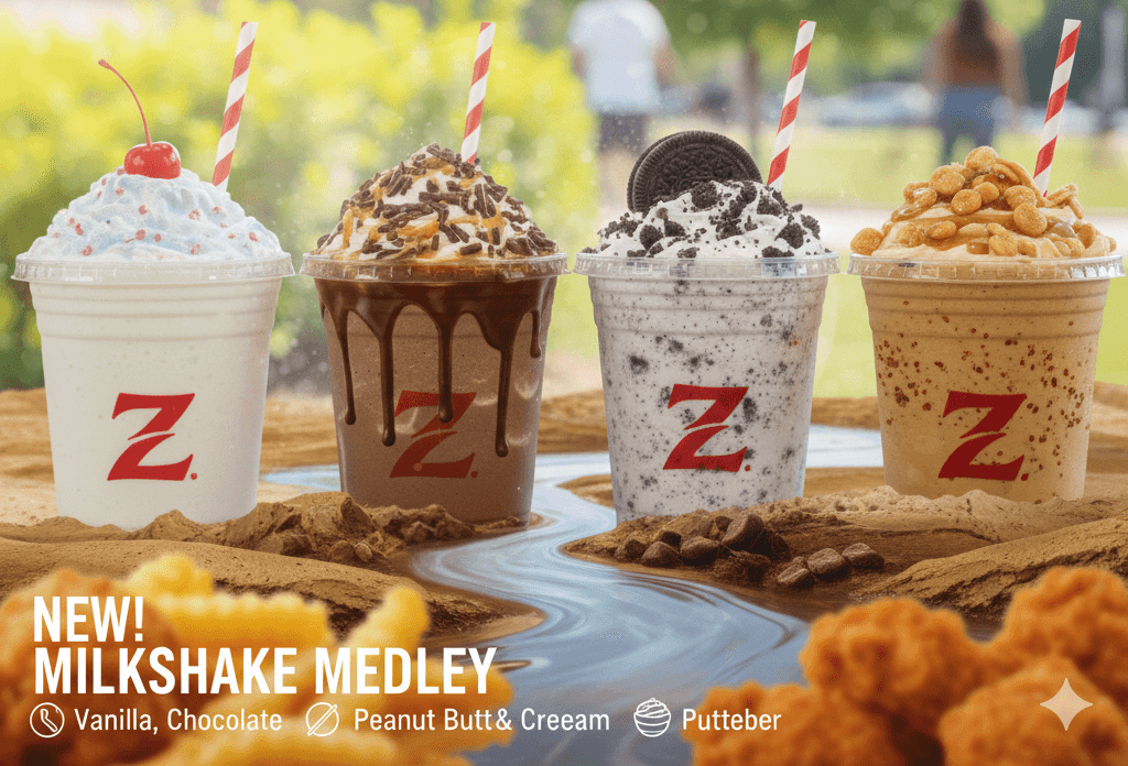 Zaxby’s Milkshake 2026 – Flavors, Prices & Menu Guide