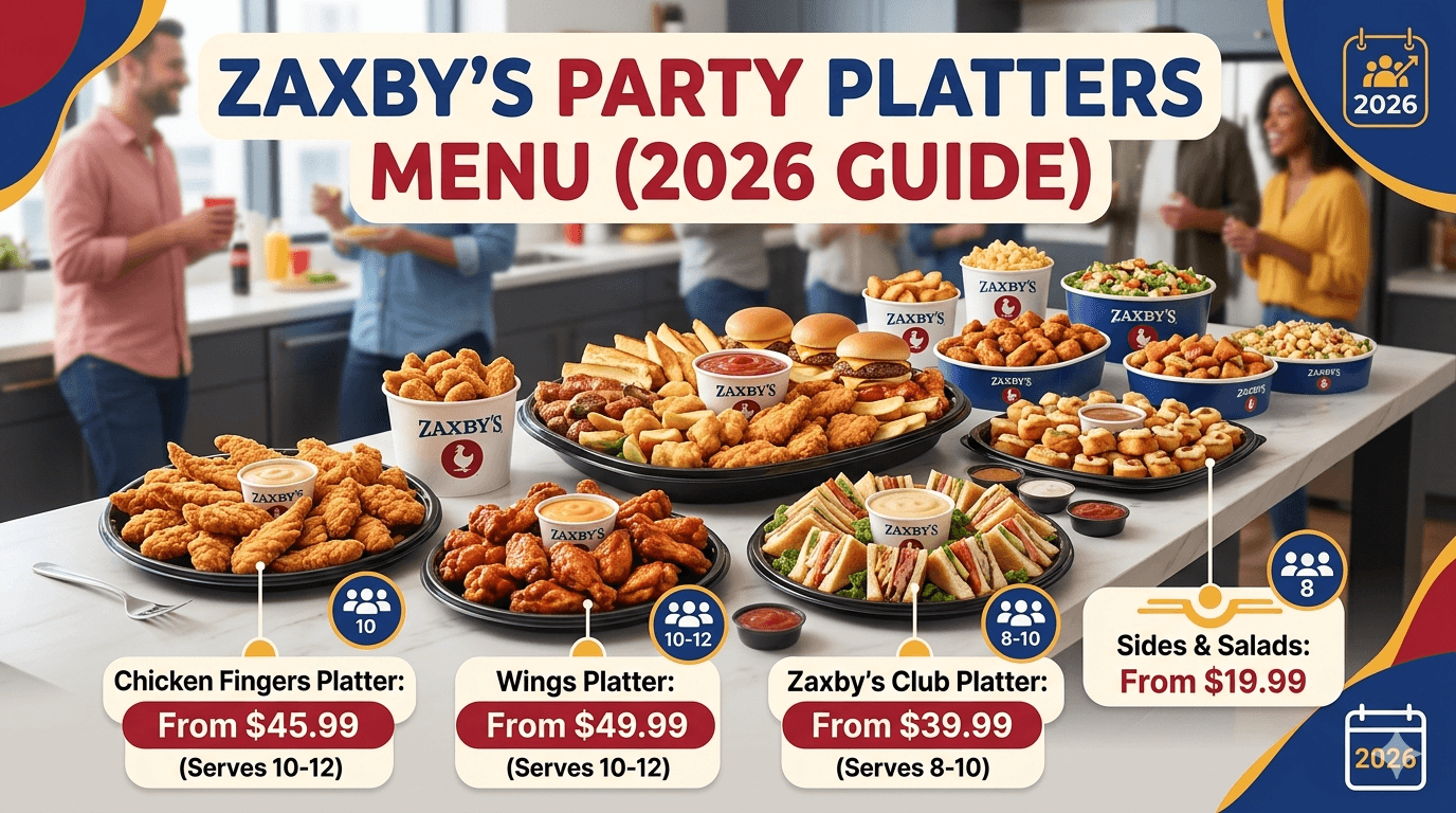 Zaxby’s Party Platters