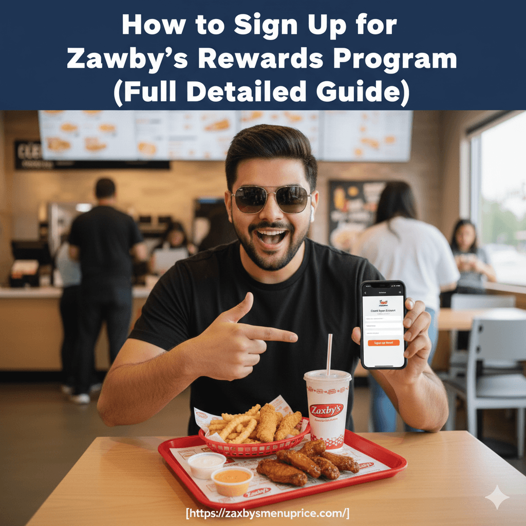 How to Sign Up for Zaxby’s Rewards Program (Full Detailed Guide)