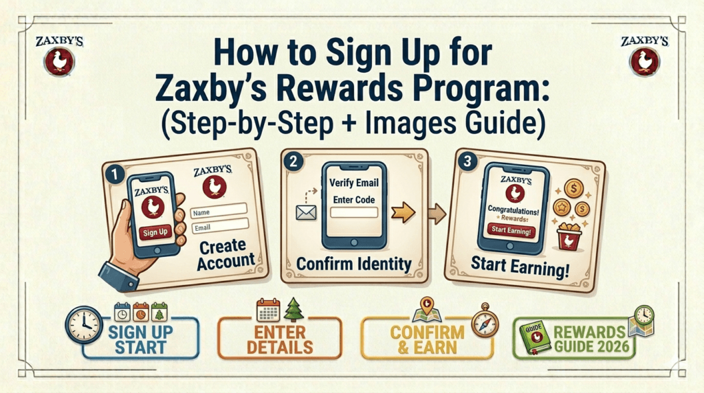 Zaxby’s Rewards sign up