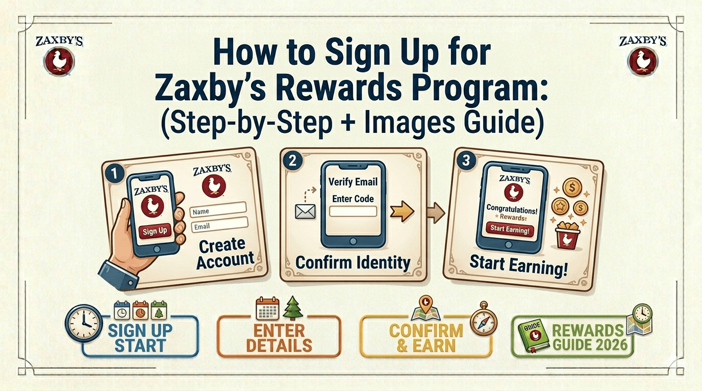 Zaxby’s Rewards sign up