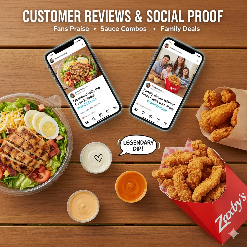Customer Reviews & Social Proof see at Zaxbysmenuprice.com