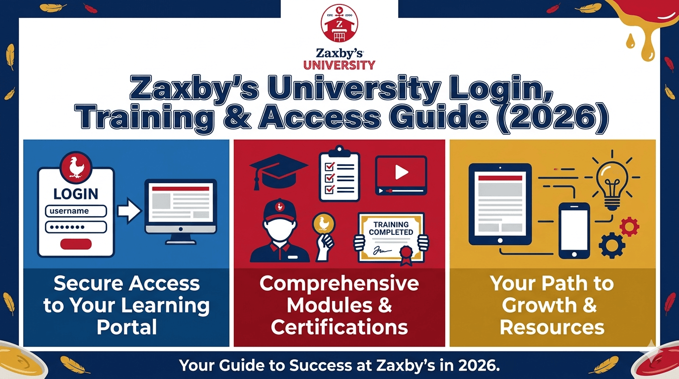 Zaxby’s University Login, Training & Access Guide (2026)